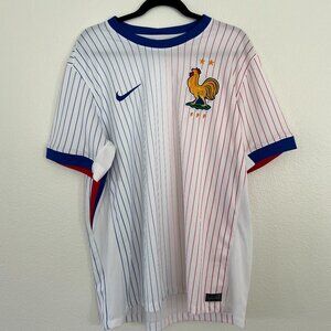 Nike 2024 France National Kit Jersey Size XL